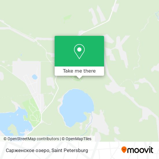 Сарженское озеро map