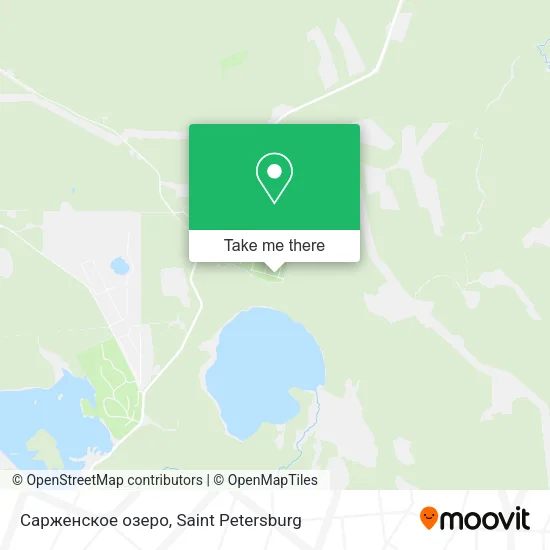 Сарженское озеро map