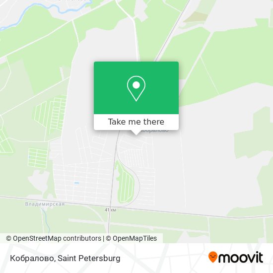 Кобралово map