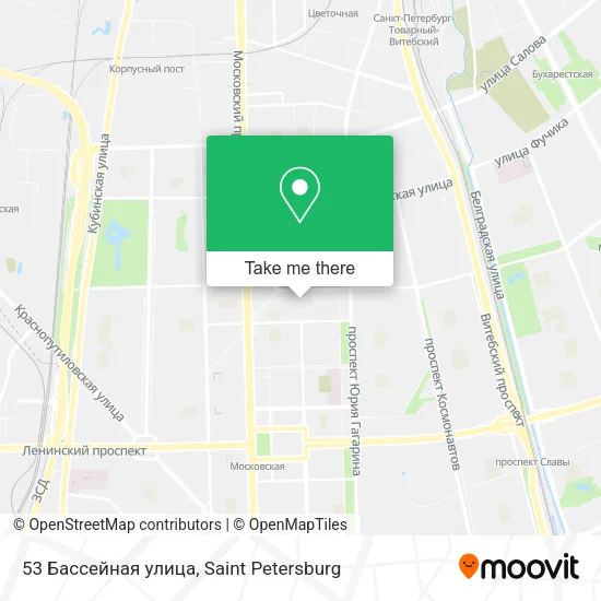 53 Бассейная улица map