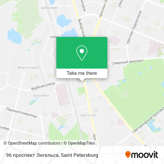 96 проспект Энгельса map
