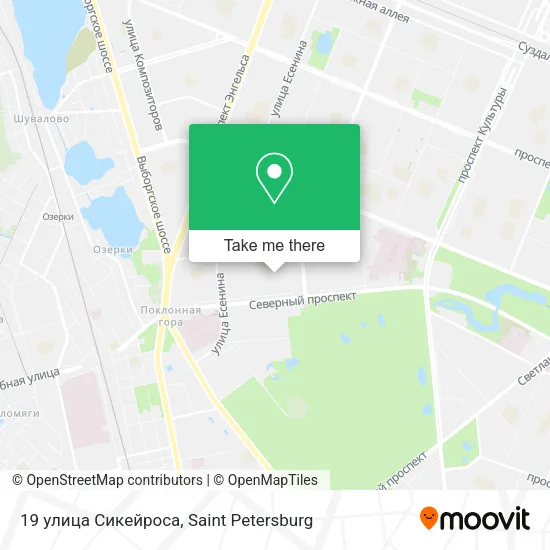 19 улица Сикейроса map