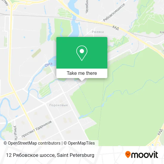 12 Рябовское шоссе map