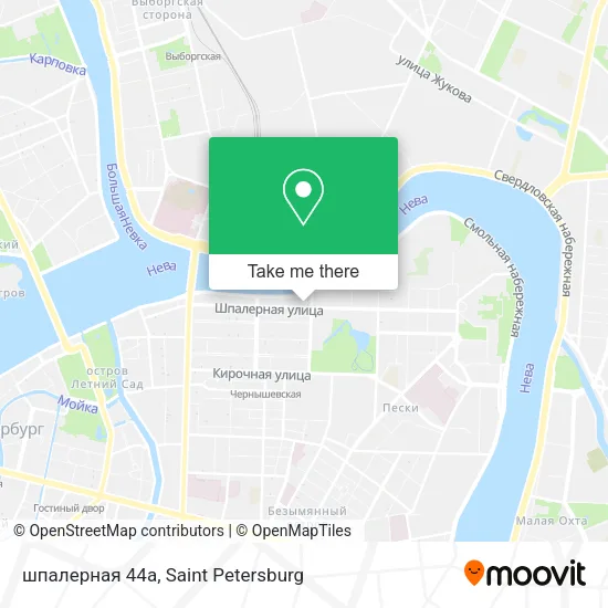 шпалерная 44а map