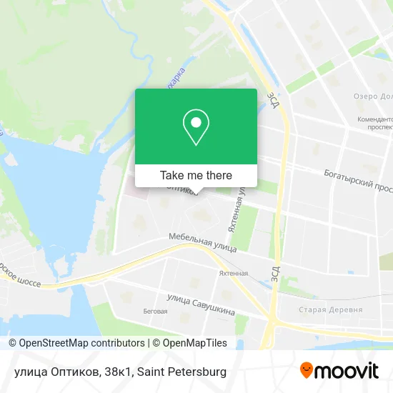улица Оптиков, 38к1 map