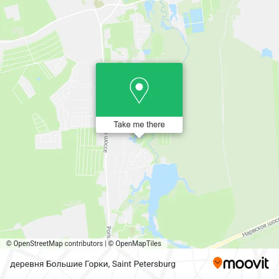 деревня Большие Горки map