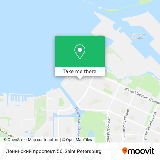 Ленинский проспект, 56 map