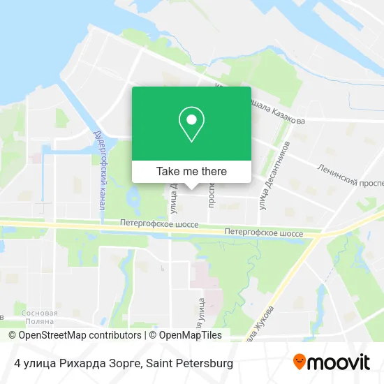 4 улица Рихарда Зорге map