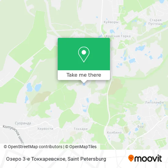 Озеро 3-е Токкаревское map