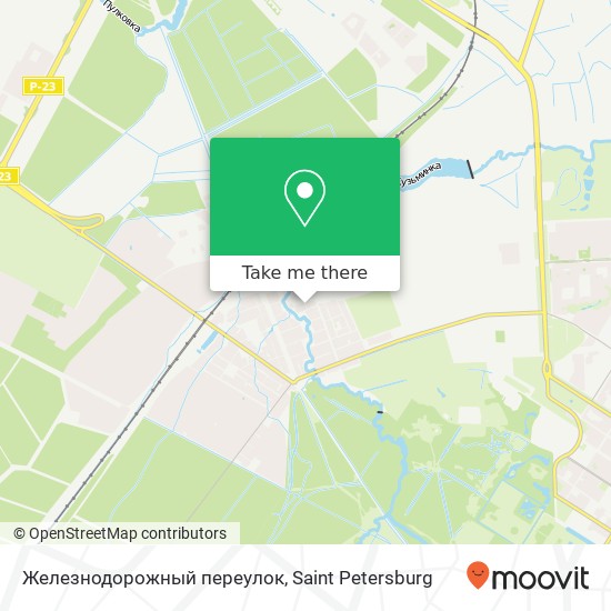 Железнодорожный переулок map