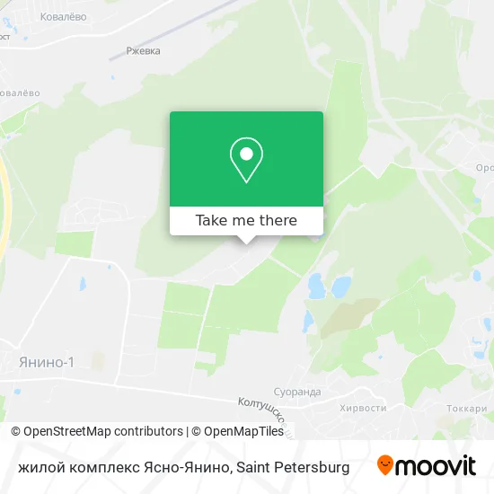 жилой комплекс Ясно-Янино map