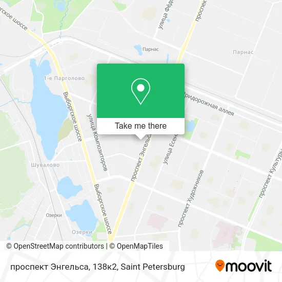 проспект Энгельса, 138к2 map