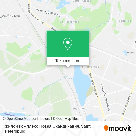 жилой комплекс Новая Скандинавия map