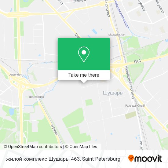 жилой комплекс Шушары 463 map