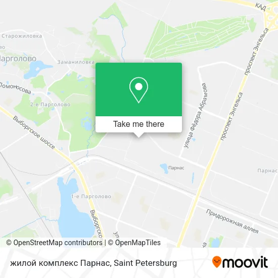жилой комплекс Парнас map