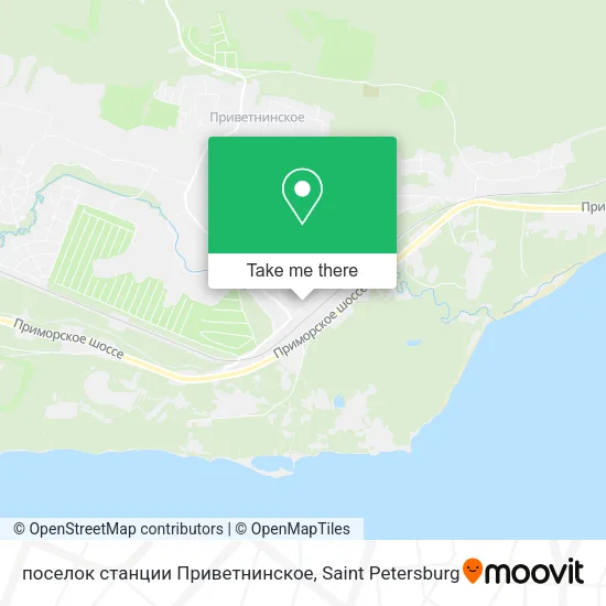 поселок станции Приветнинское map