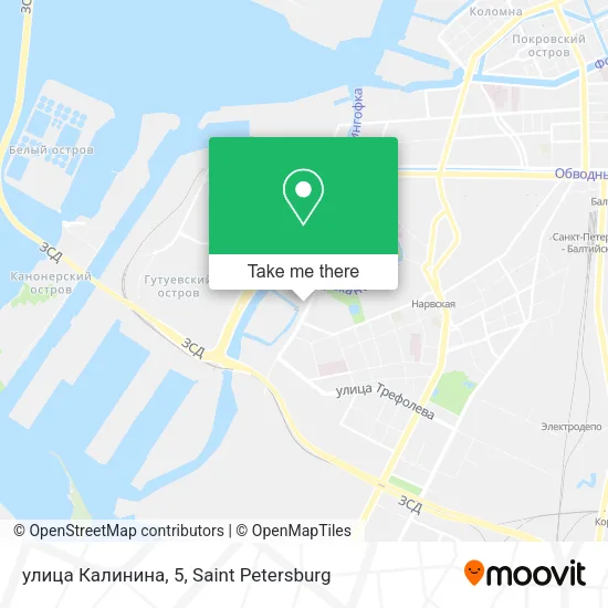 улица Калинина, 5 map