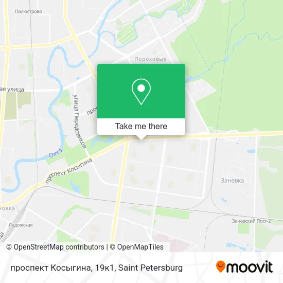 проспект Косыгина, 19к1 map