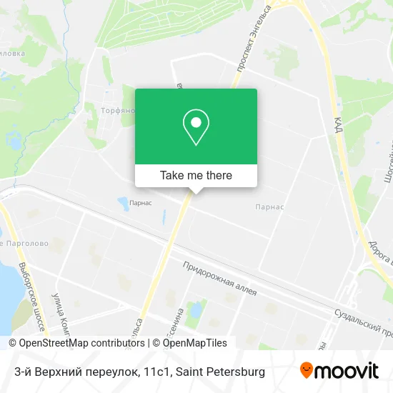 3-й Верхний переулок, 11с1 map