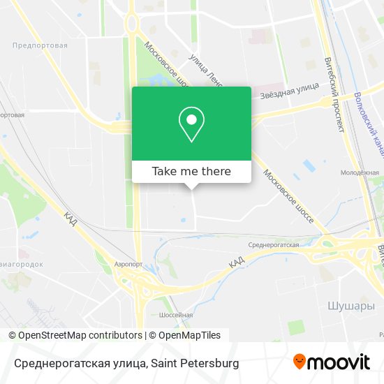 Среднерогатская улица map