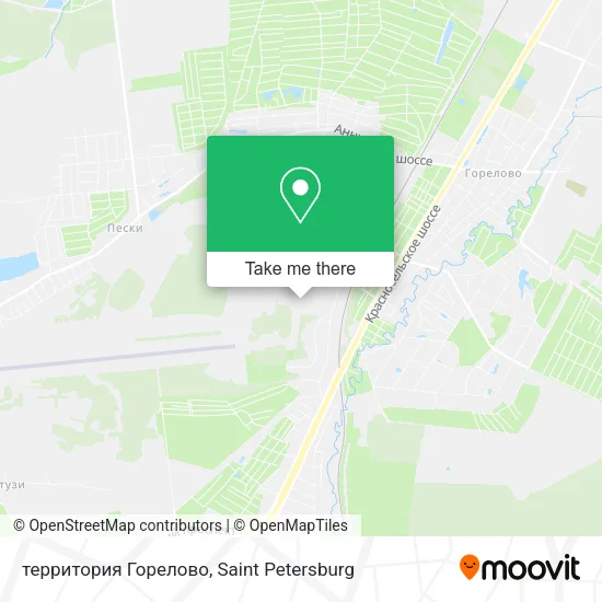 территория Горелово map