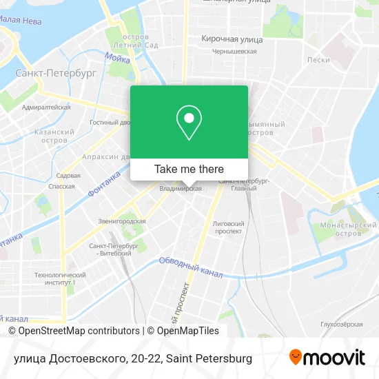 улица Достоевского, 20-22 map