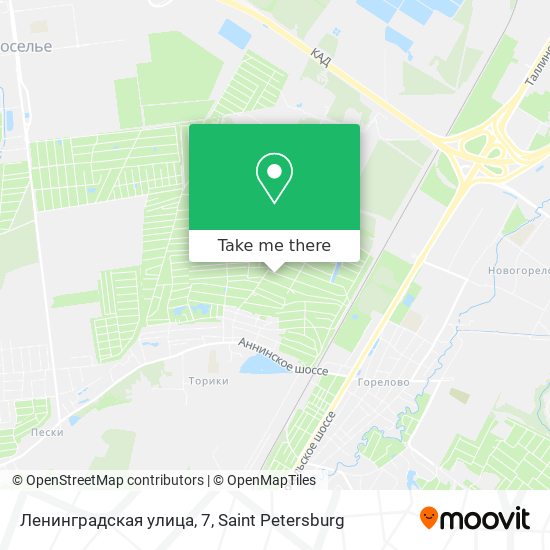 Ленинградская улица, 7 map