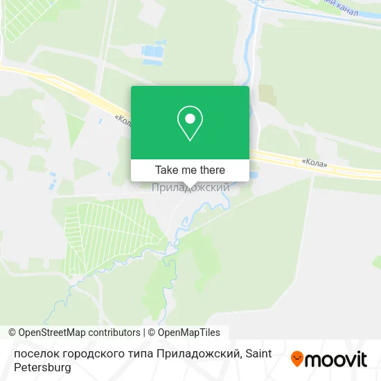 поселок городского типа Приладожский map
