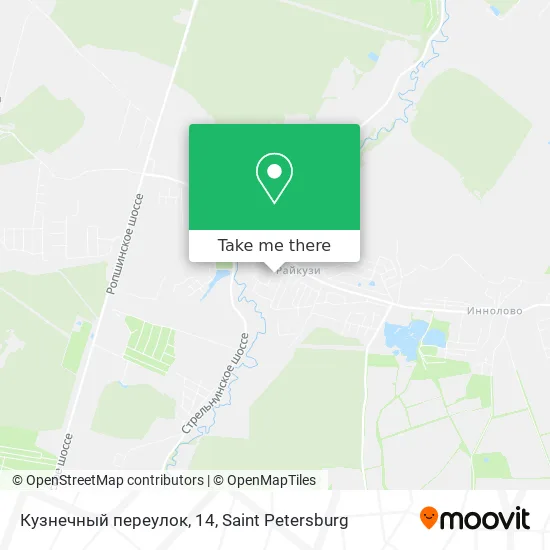 Кузнечный переулок, 14 map