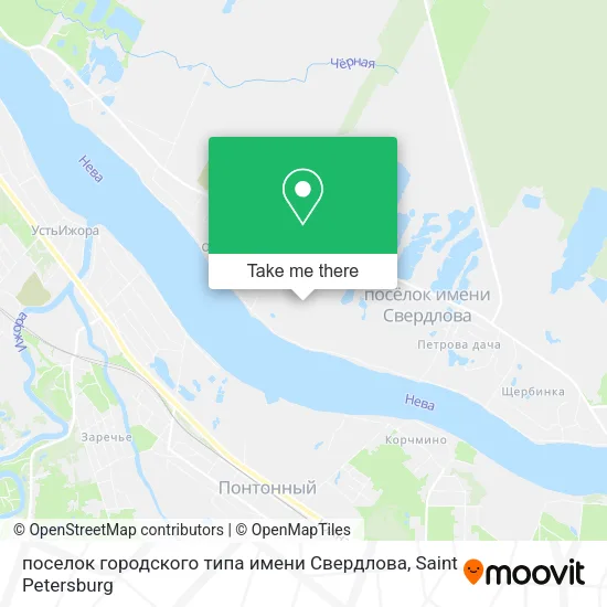 поселок городского типа имени Свердлова map