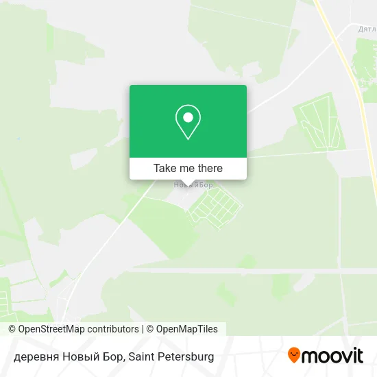 деревня Новый Бор map