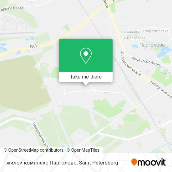 жилой комплекс Парголово map