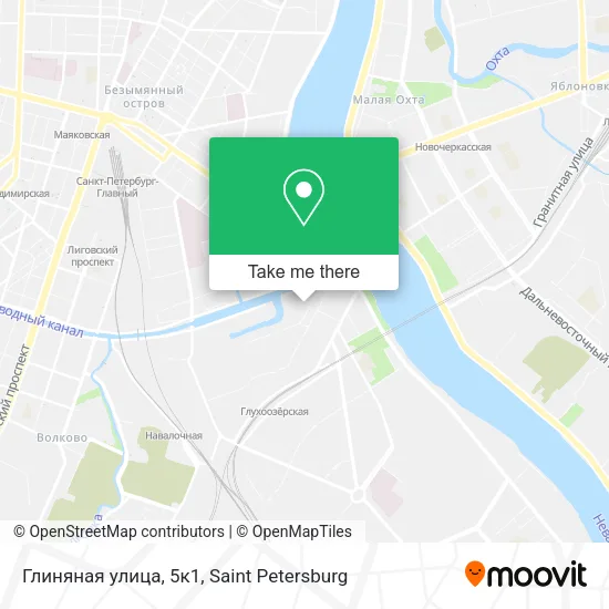 Глиняная улица, 5к1 map