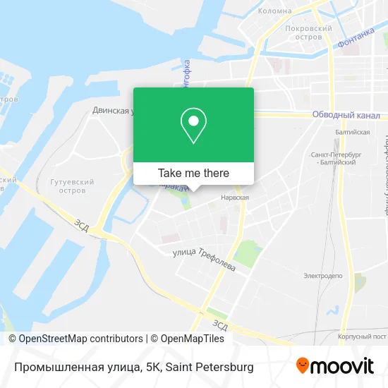 Промышленная улица, 5К map