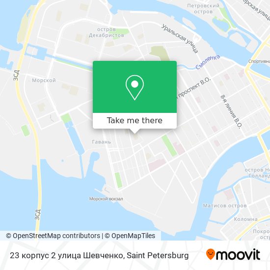 23 корпус 2 улица Шевченко map