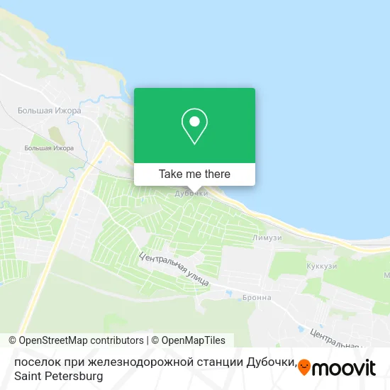 поселок при железнодорожной станции Дубочки map