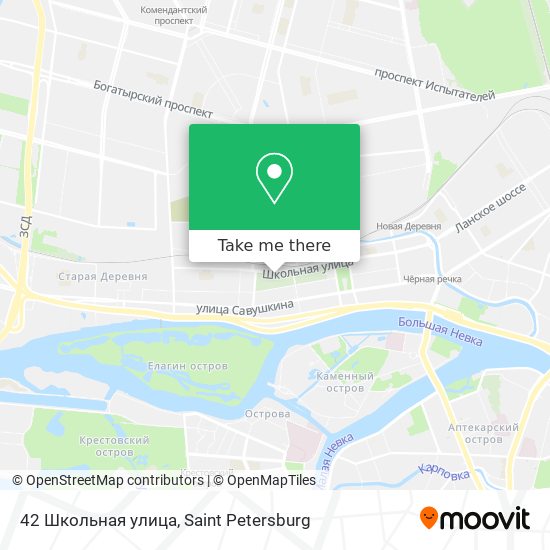 42 Школьная улица map