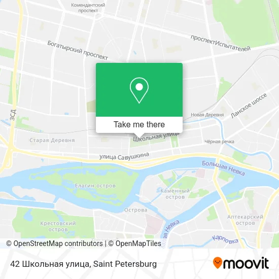 42 Школьная улица map