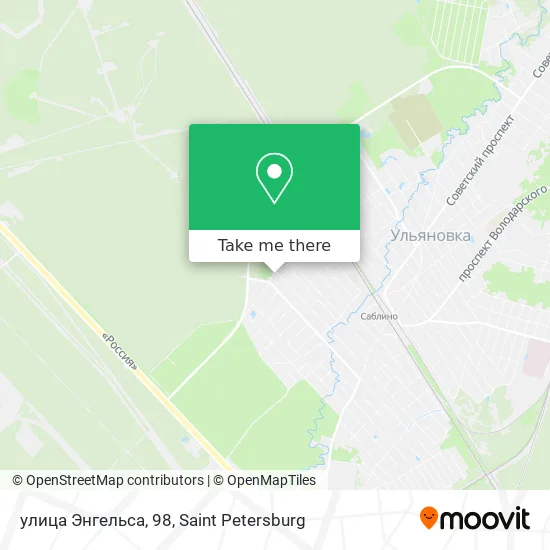 улица Энгельса, 98 map
