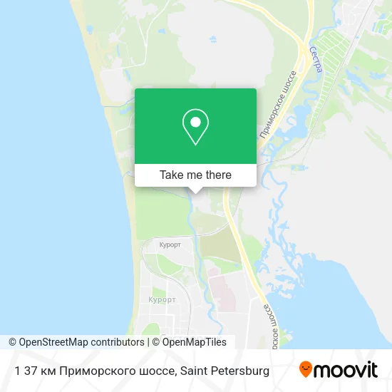 1 37 км Приморского шоссе map