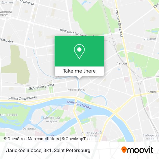 Ланское шоссе, 3к1 map