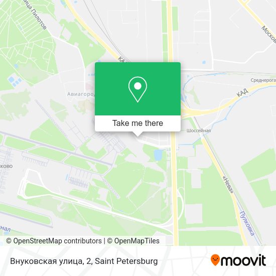 Внуковская улица, 2 map