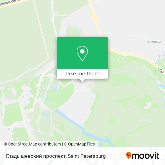 Гладышевский проспект map
