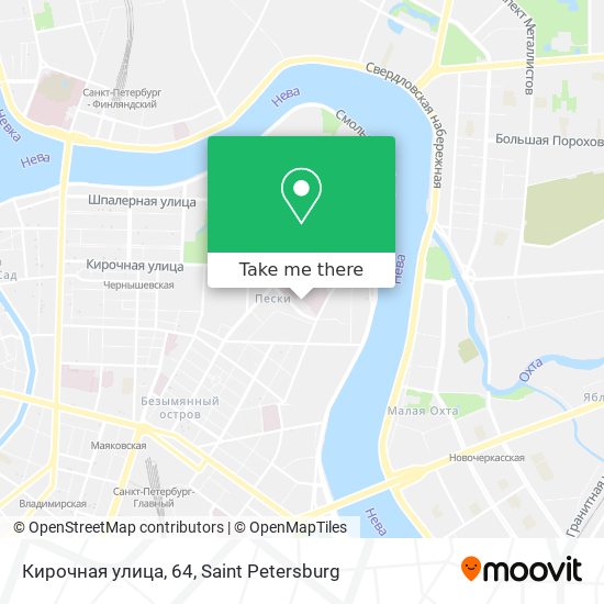 Кирочная улица, 64 map