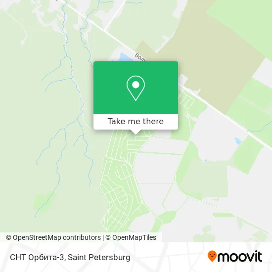 СНТ Орбита-3 map