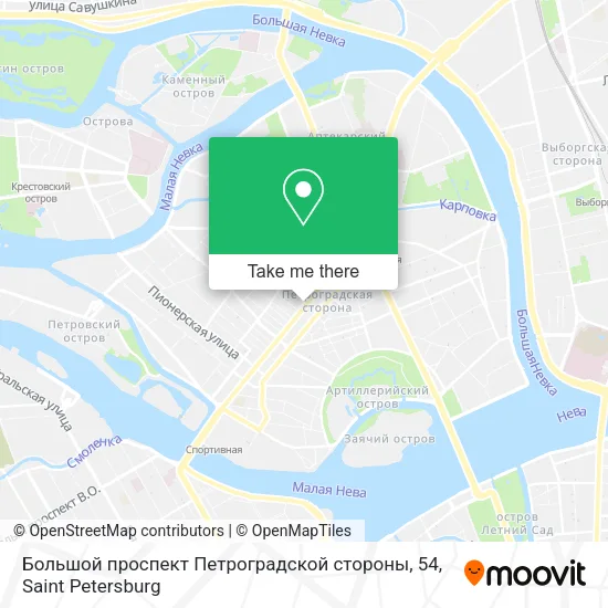 Большой проспект Петроградской стороны, 54 map