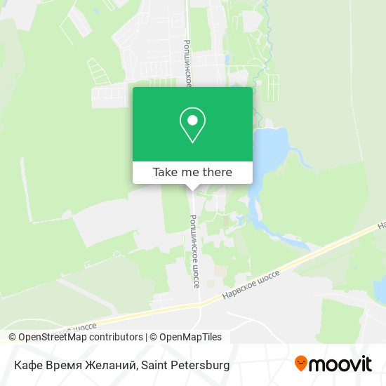 Кафе Время Желаний map