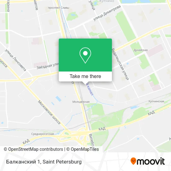 Балканский 1 map