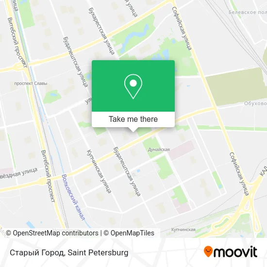 Старый Город map