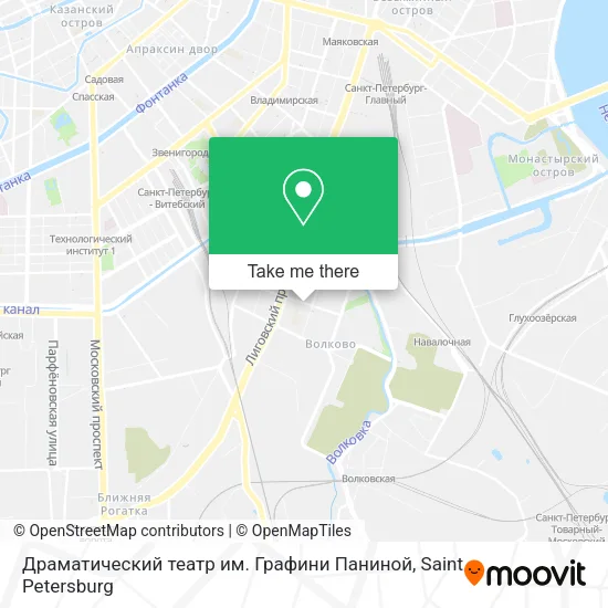 Драматический театр им. Графини Паниной map